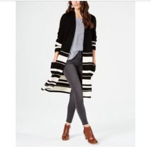 Style & Co Women's Long Sleeve Open Front Cardigan Sweater Size PP